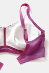 Zivame True Curv Pixel Play Lightly Lined Non Wired Full Coverage Minimiser Bra - Vivid Viola — thumbnail 5